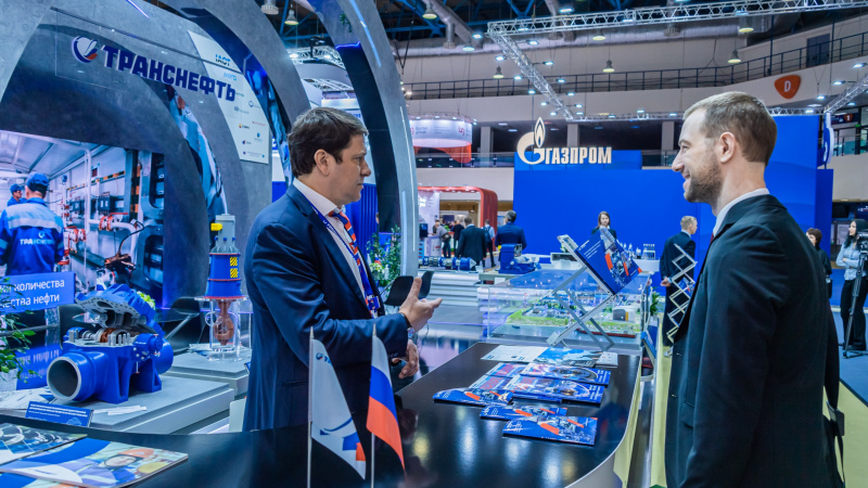 В «Экспоцентре» открылась выставка «Нефтегаз-2022» 