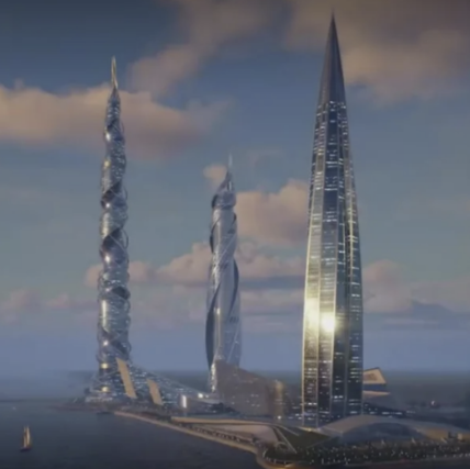 Выше Останкинской башни… «Газпром» продолжит строить небоскребы