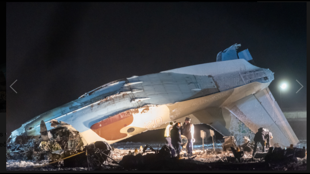 В Крыму разбился самый старый военно-транспортный самолет АН-26: 29 погибших