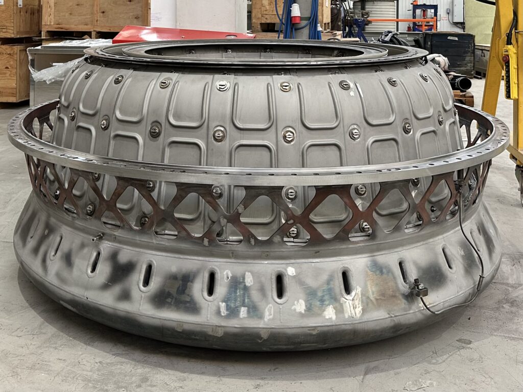 Первый успешный ремонт камеры сгорания турбины SGT-800 выполнен российскими специалистами